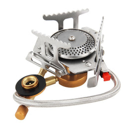 Portable Gas Furnace for Camp Grilling