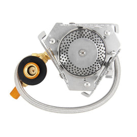 Portable Gas Furnace for Camp Grilling