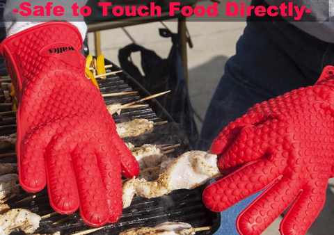 BBQ & Grill Safe & Heat-Resistant Gloves
